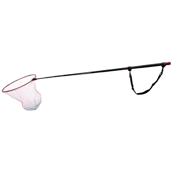 収納伸縮タモセット【小継タモの柄と四つ折りアルミフレームのタモ網セット】